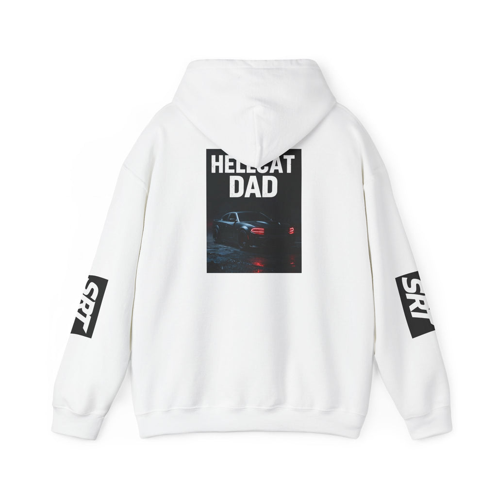 Hellcat Dad Hoodie — SRT Muscle Car Pullover