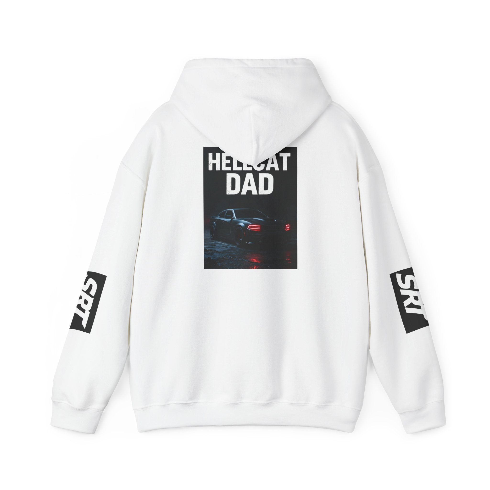 Hellcat Dad Hoodie — SRT Muscle Car Pullover