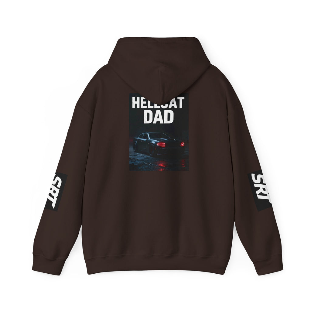 Hellcat Dad Hoodie — SRT Muscle Car Pullover