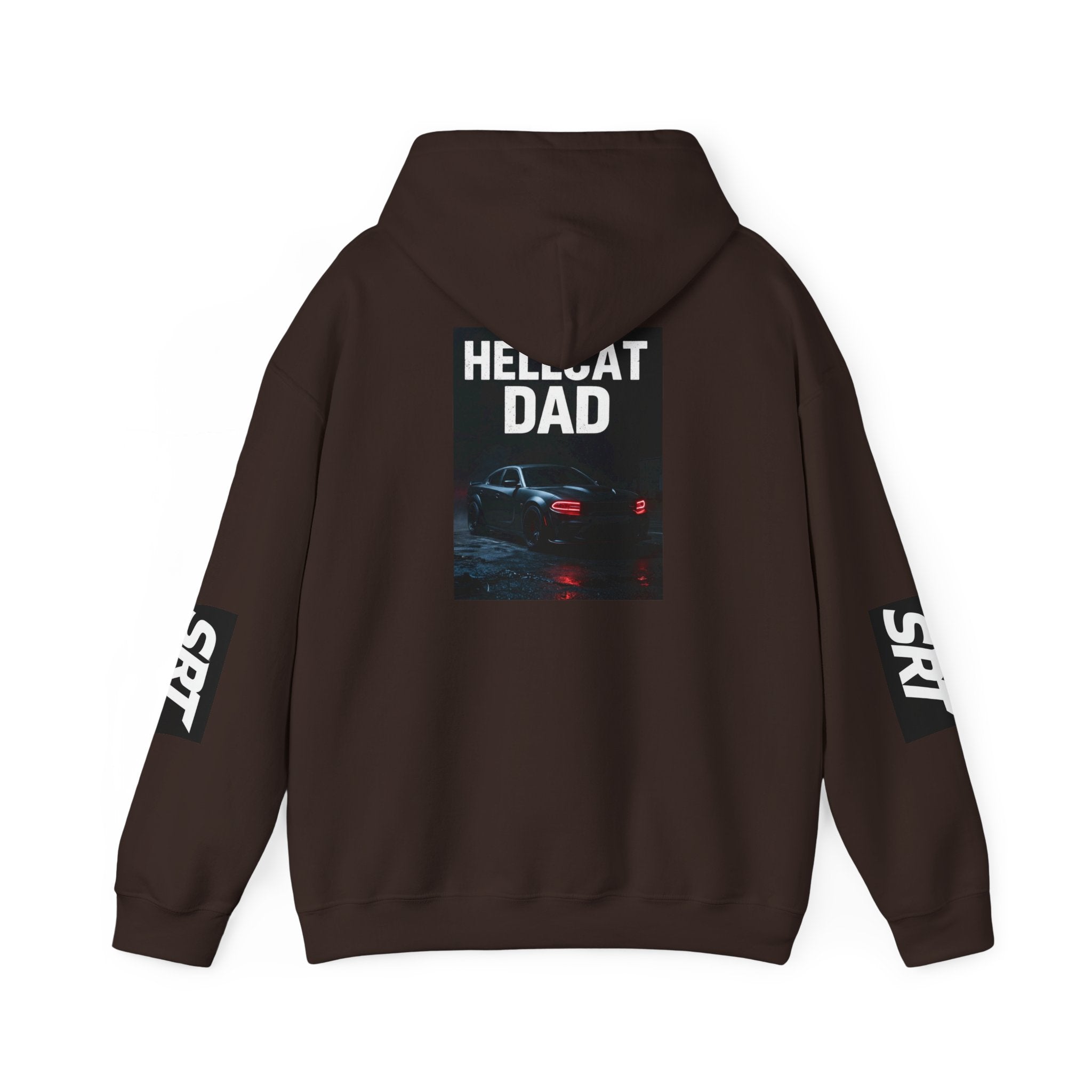 Hellcat Dad Hoodie — SRT Muscle Car Pullover