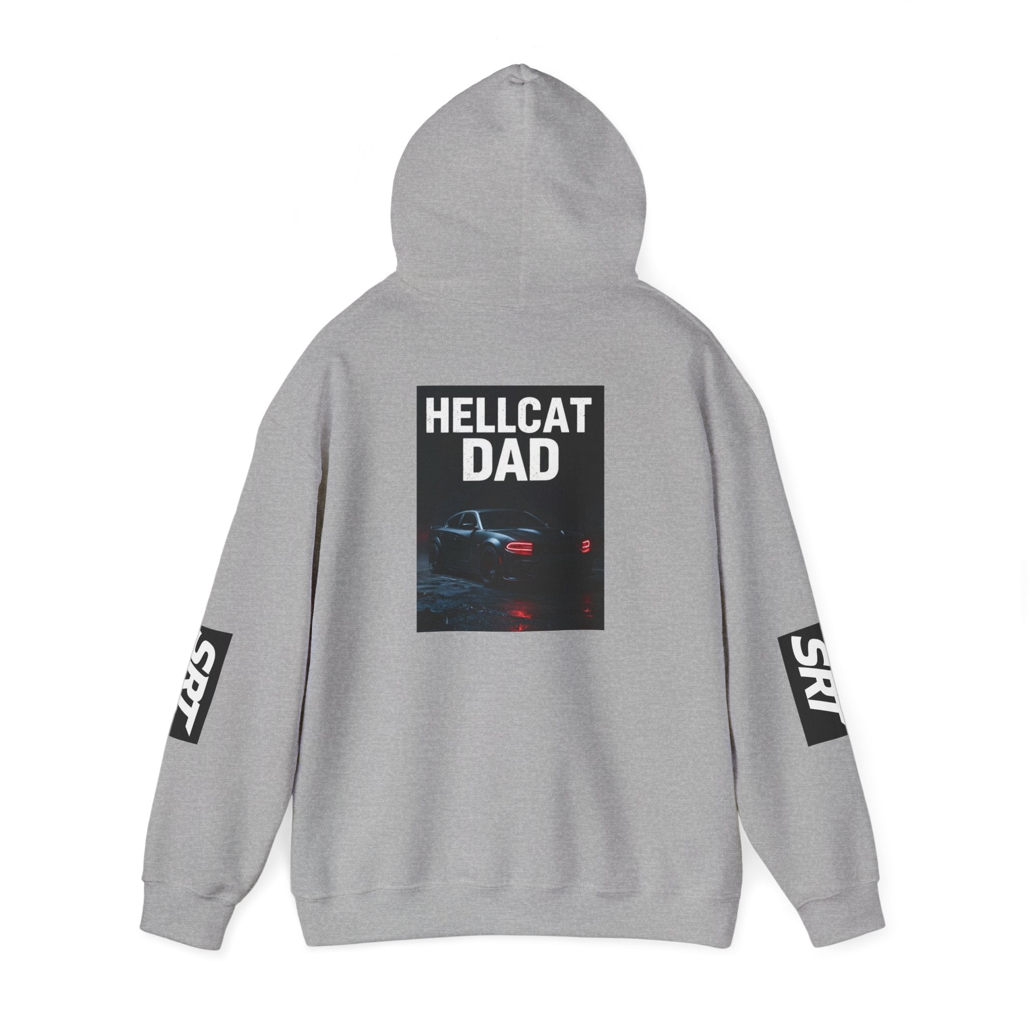 Hellcat Dad Hoodie — SRT Muscle Car Pullover