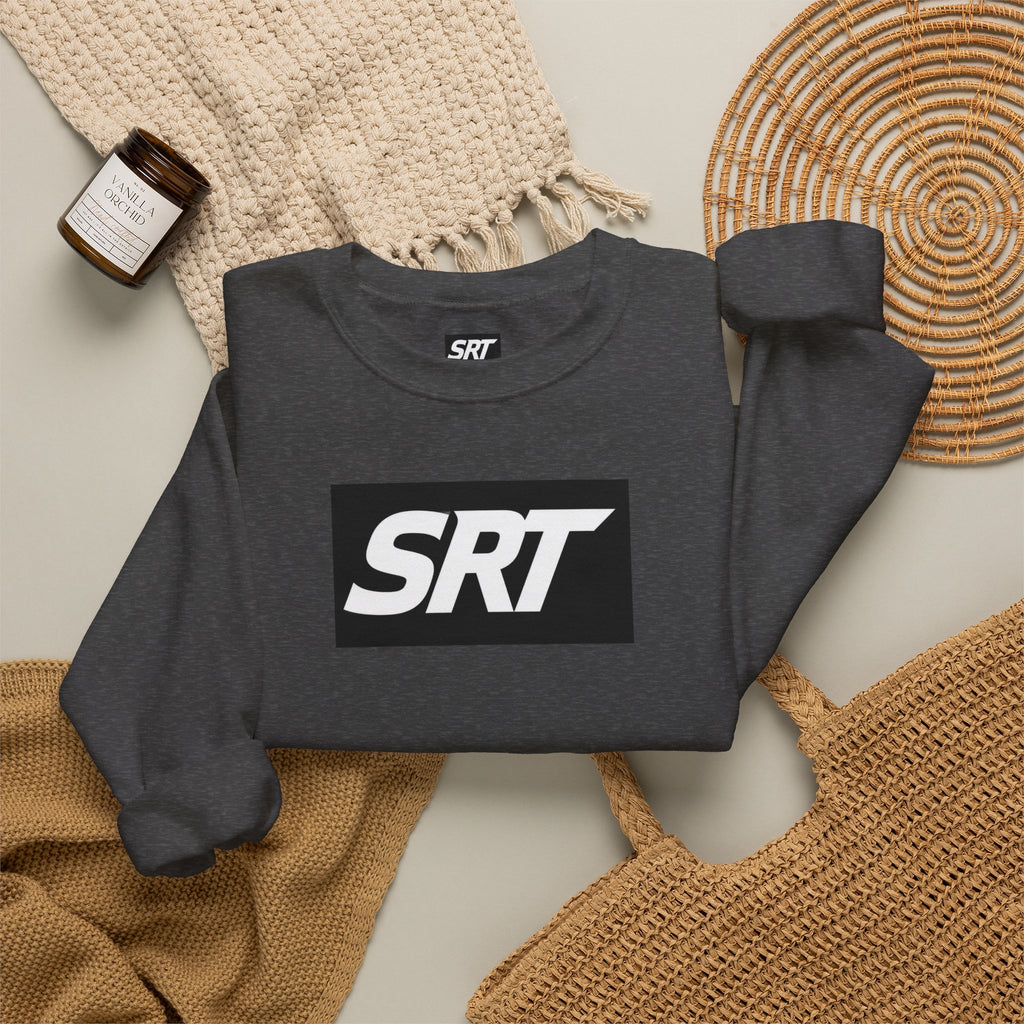 Hellcat Dad SRT Crewneck Sweatshirt — Muscle Car Dad Graphic Pullover