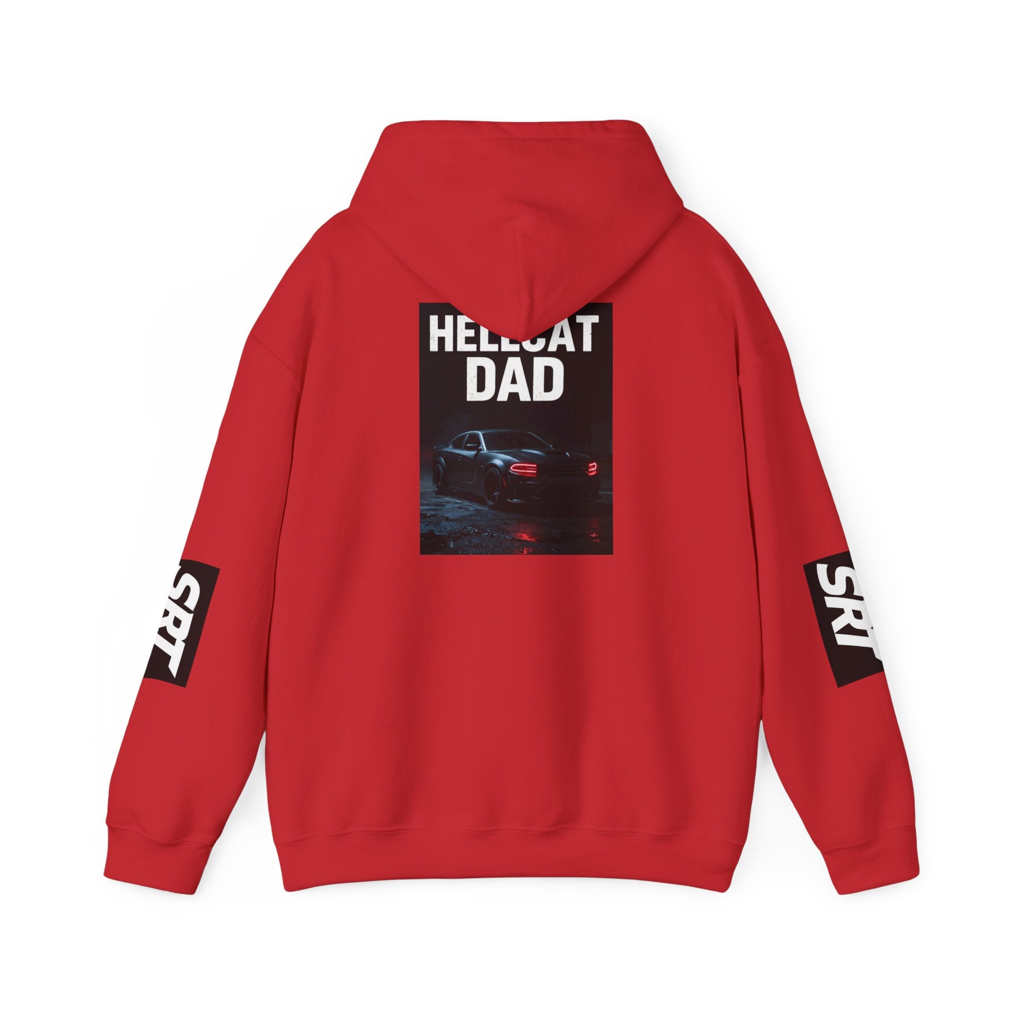 Hellcat Dad Hoodie — SRT Muscle Car Pullover