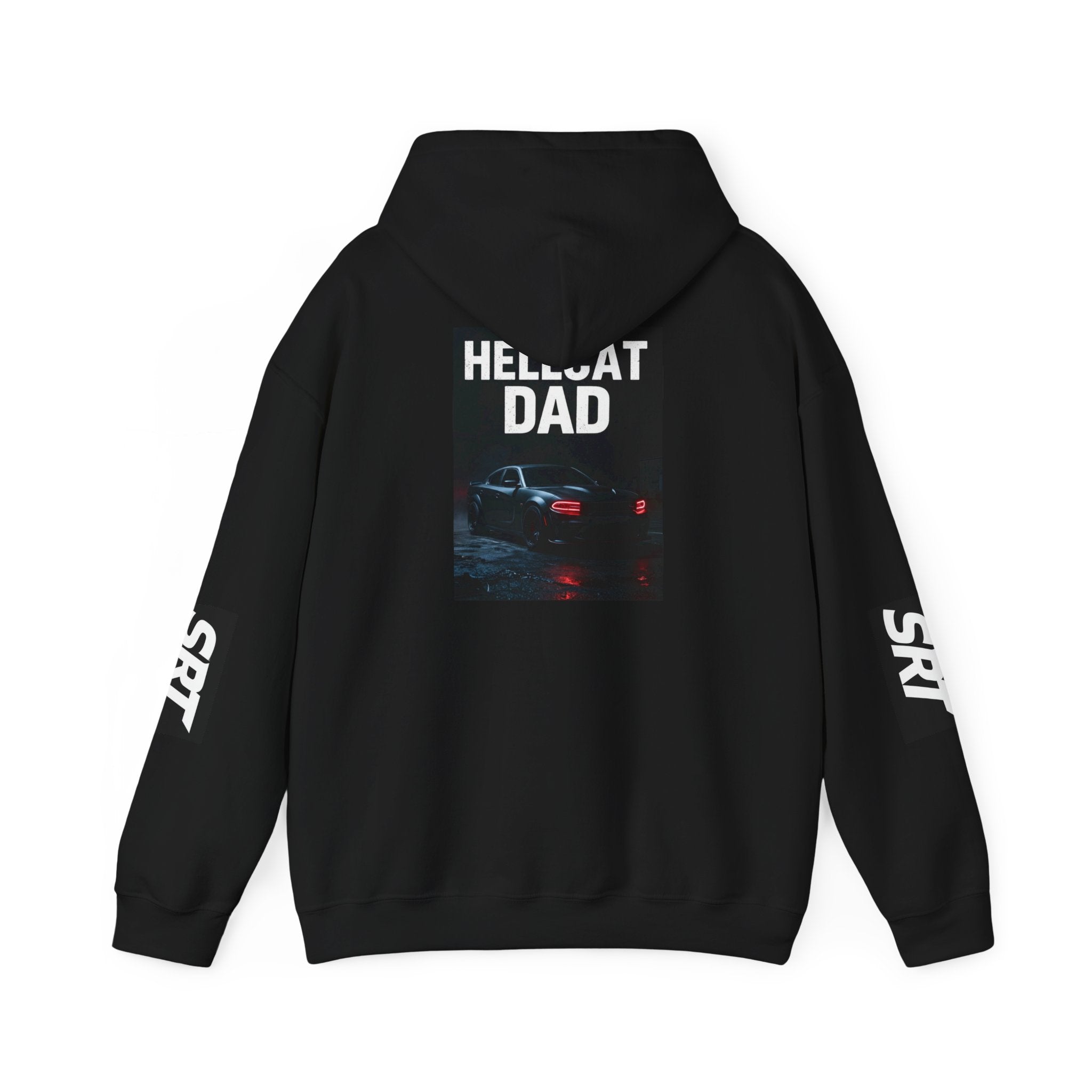 Hellcat Dad Hoodie — SRT Muscle Car Pullover