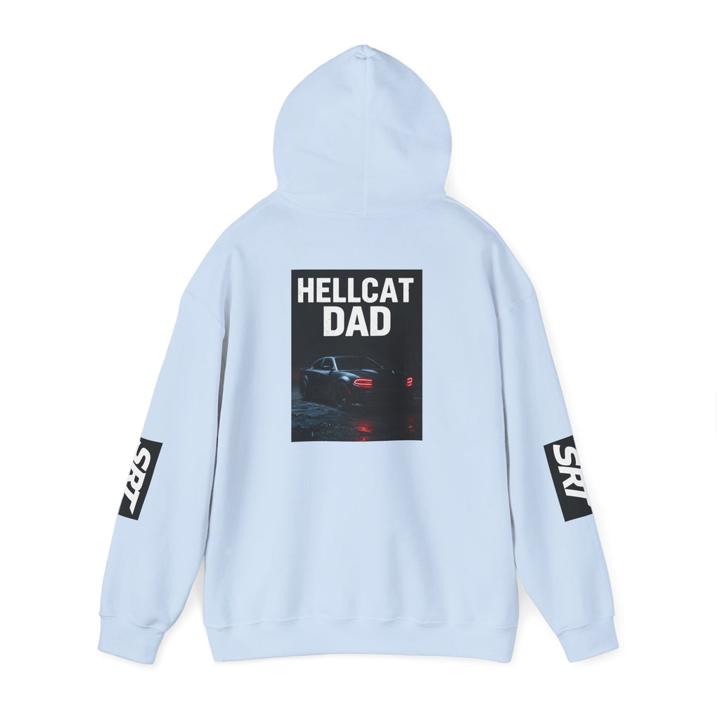 Hellcat Dad Hoodie — SRT Muscle Car Pullover
