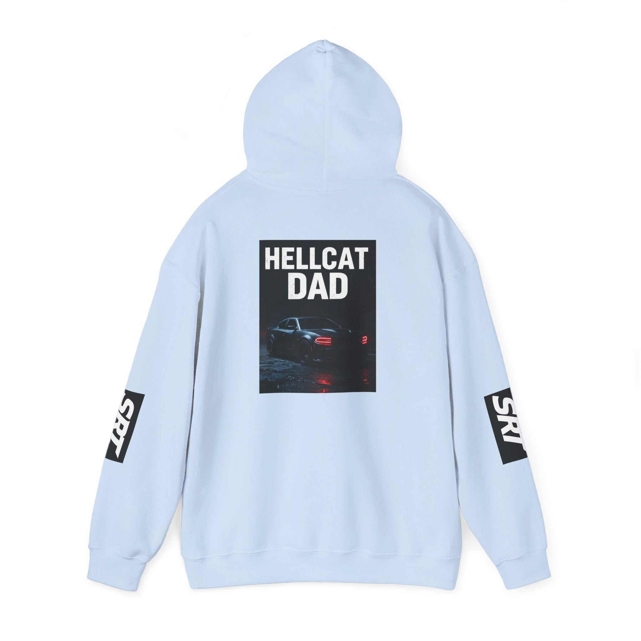 Hellcat Dad Hoodie — SRT Muscle Car Pullover