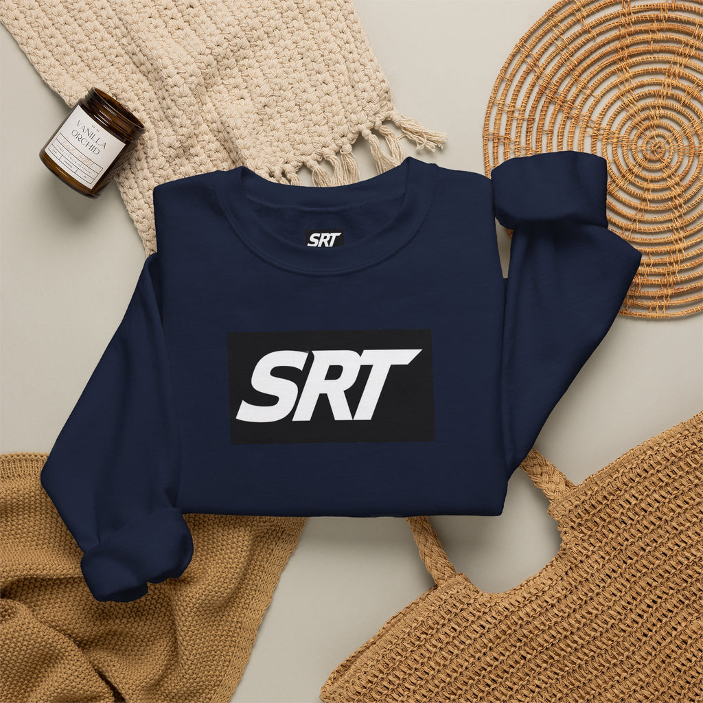 Hellcat Dad SRT Crewneck Sweatshirt — Muscle Car Dad Graphic Pullover