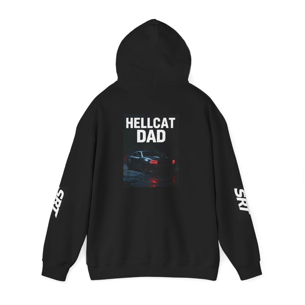 Hellcat Dad Hoodie — SRT Muscle Car Pullover