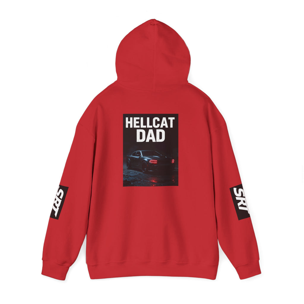Hellcat Dad Hoodie — SRT Muscle Car Pullover
