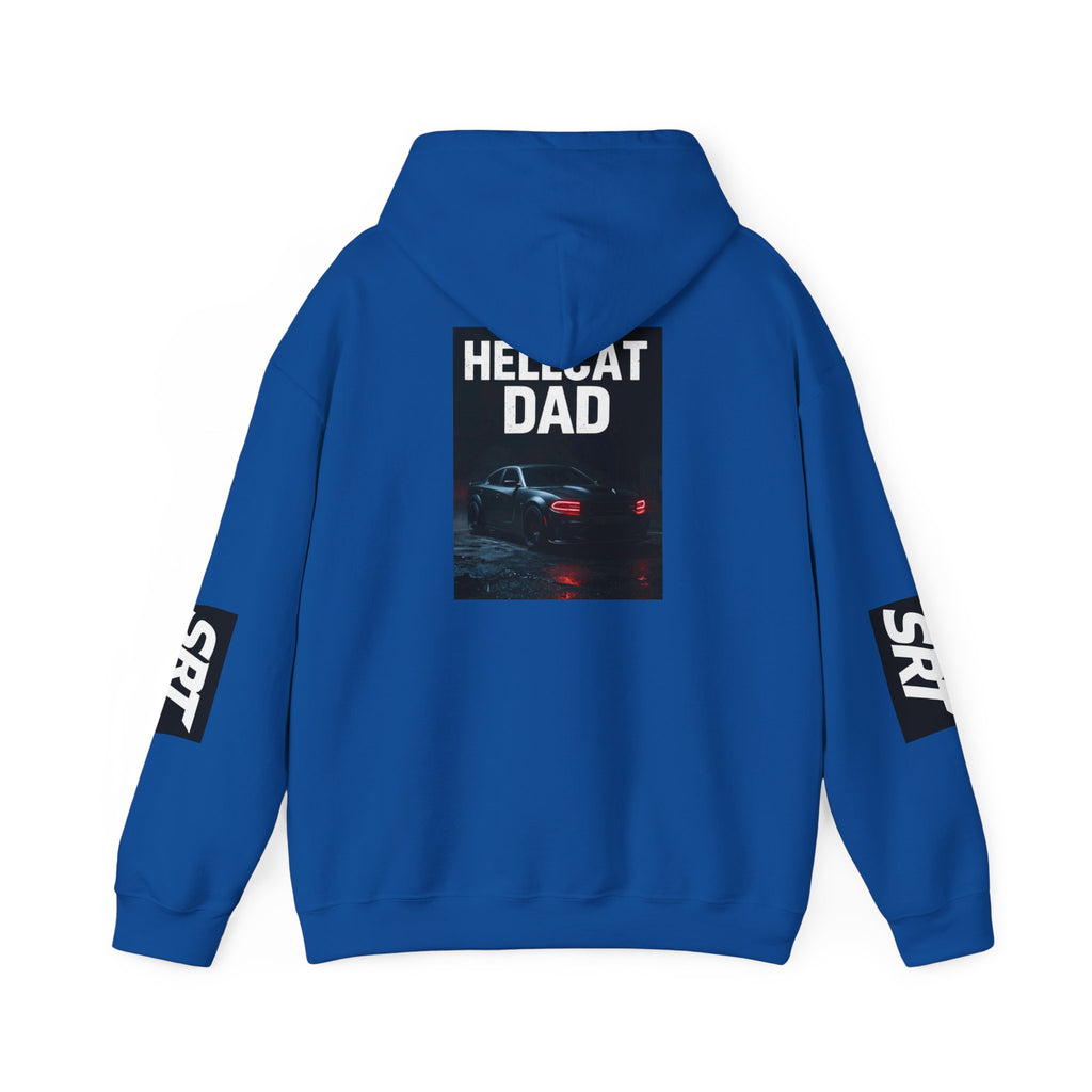 Hellcat Dad Hoodie — SRT Muscle Car Pullover