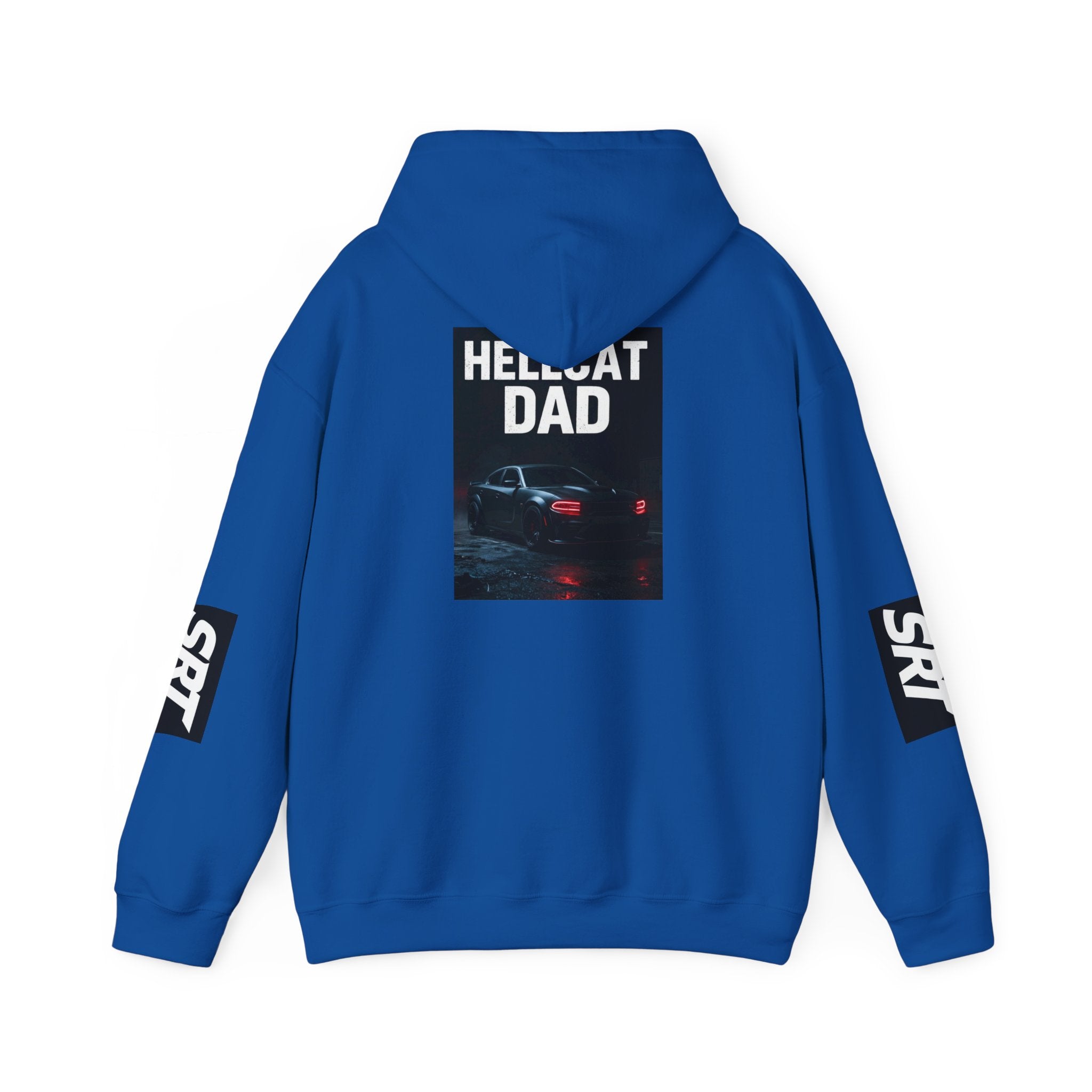 Hellcat Dad Hoodie — SRT Muscle Car Pullover