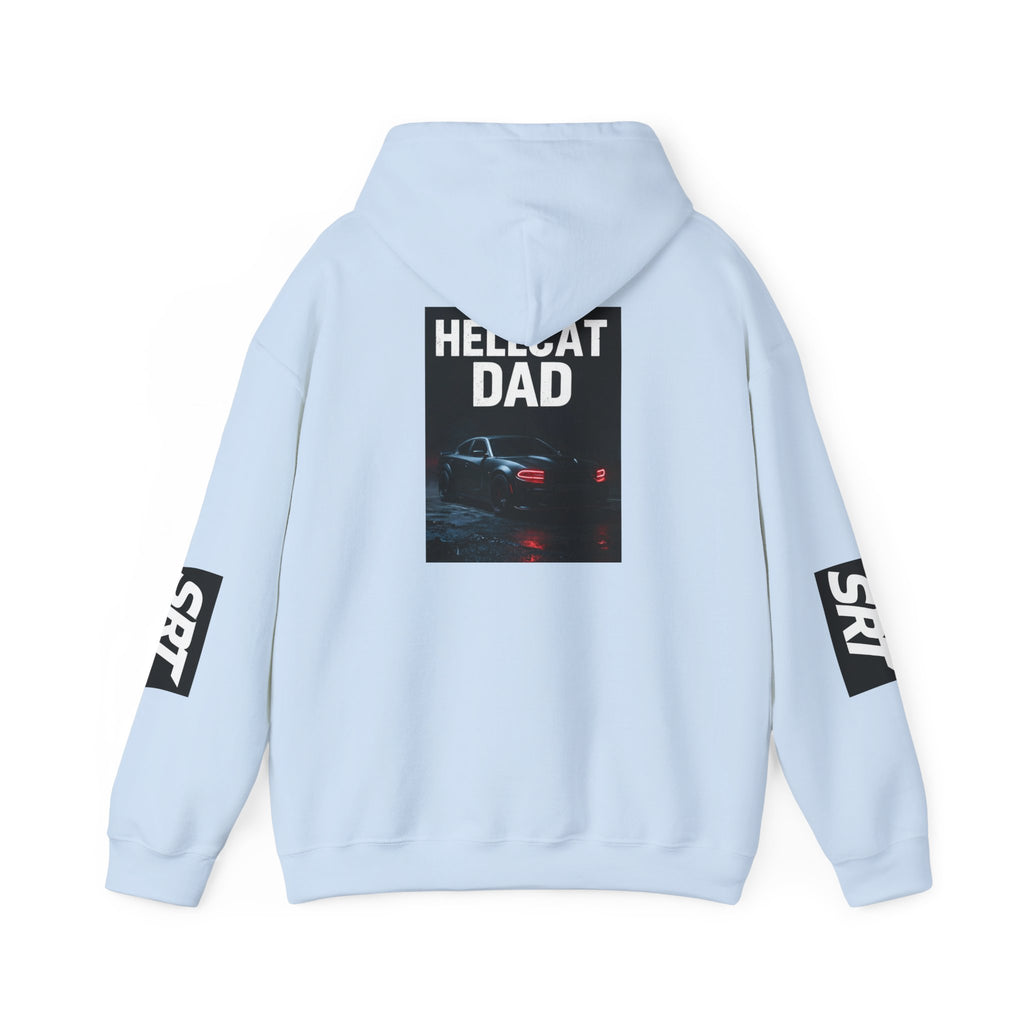 Hellcat Dad Hoodie — SRT Muscle Car Pullover