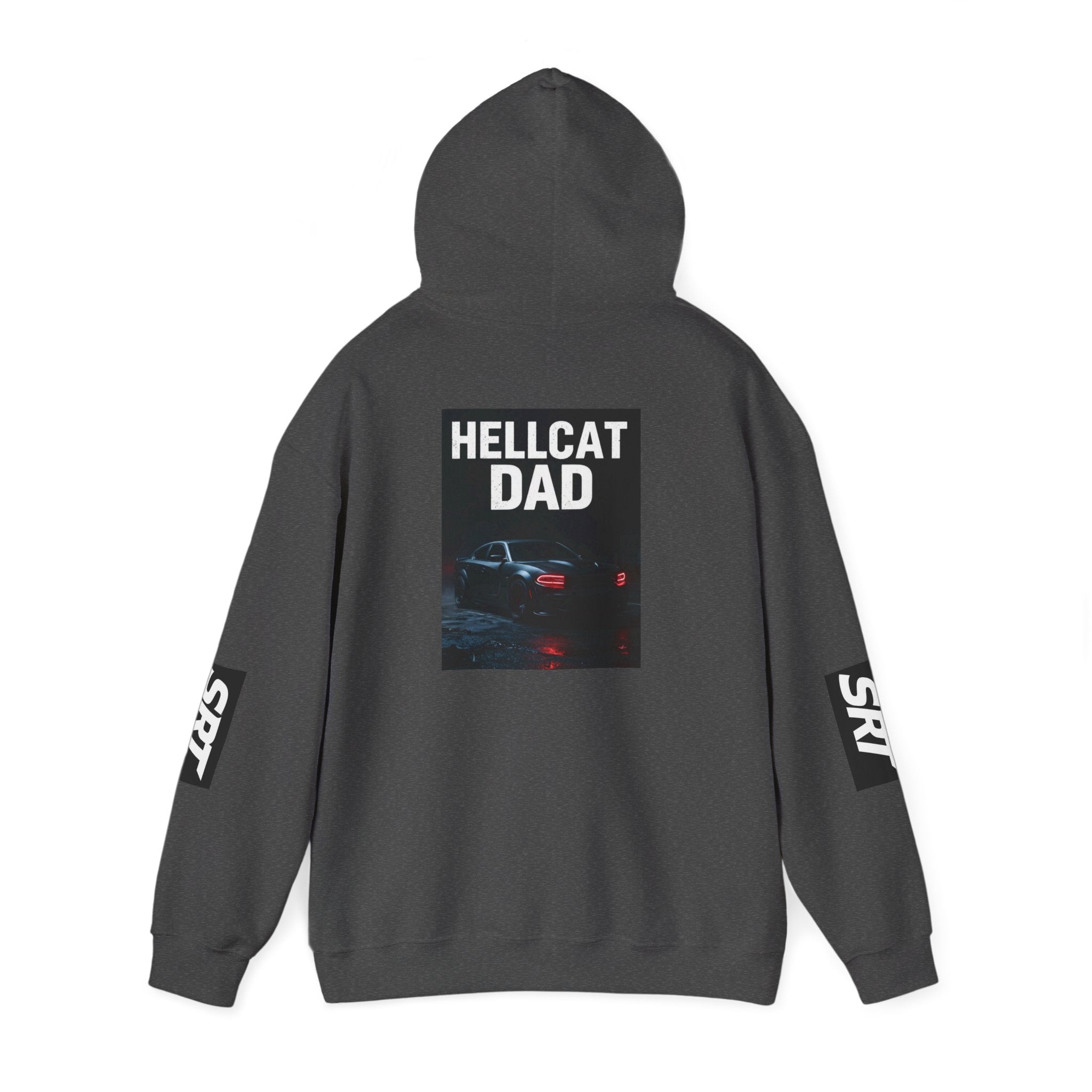 Hellcat Dad Hoodie — SRT Muscle Car Pullover