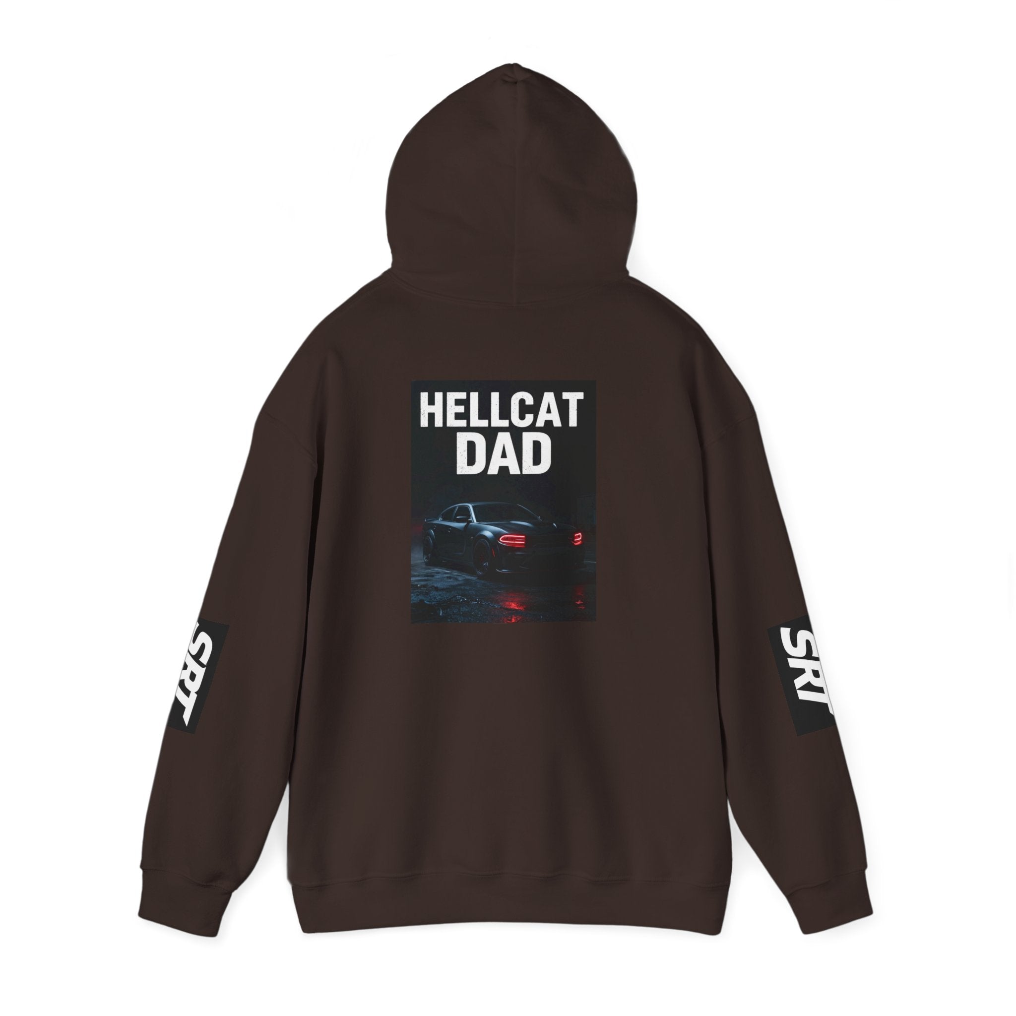 Hellcat Dad Hoodie — SRT Muscle Car Pullover