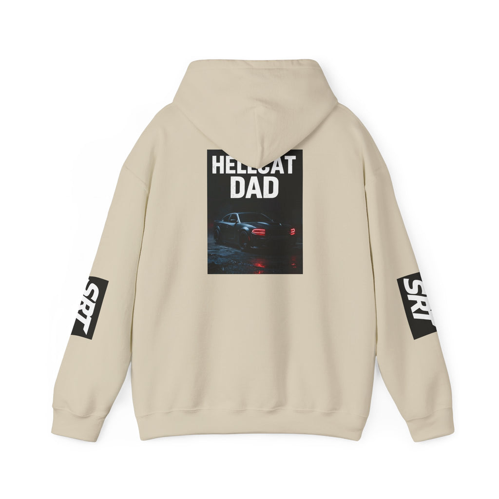 Hellcat Dad Hoodie — SRT Muscle Car Pullover