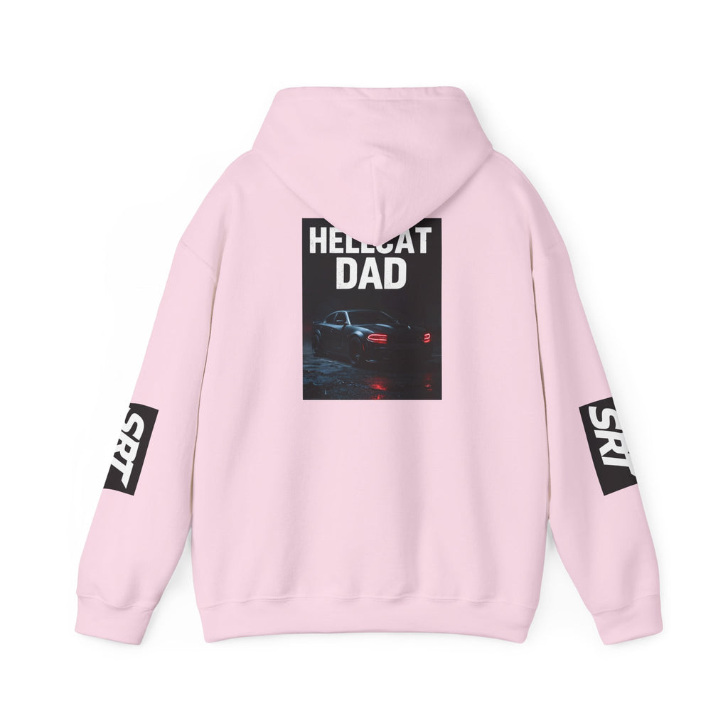 Hellcat Dad Hoodie — SRT Muscle Car Pullover