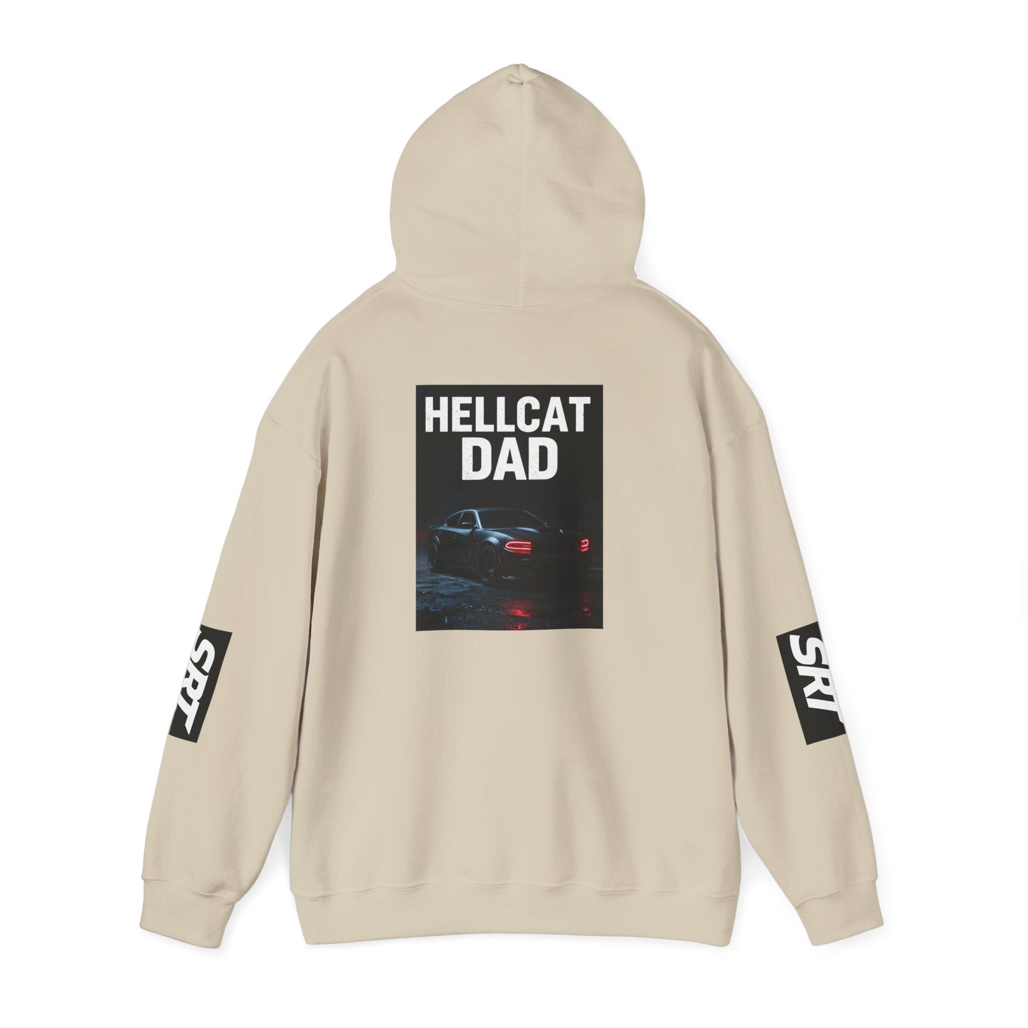 Hellcat Dad Hoodie — SRT Muscle Car Pullover