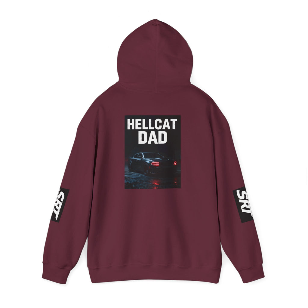 Hellcat Dad Hoodie — SRT Muscle Car Pullover